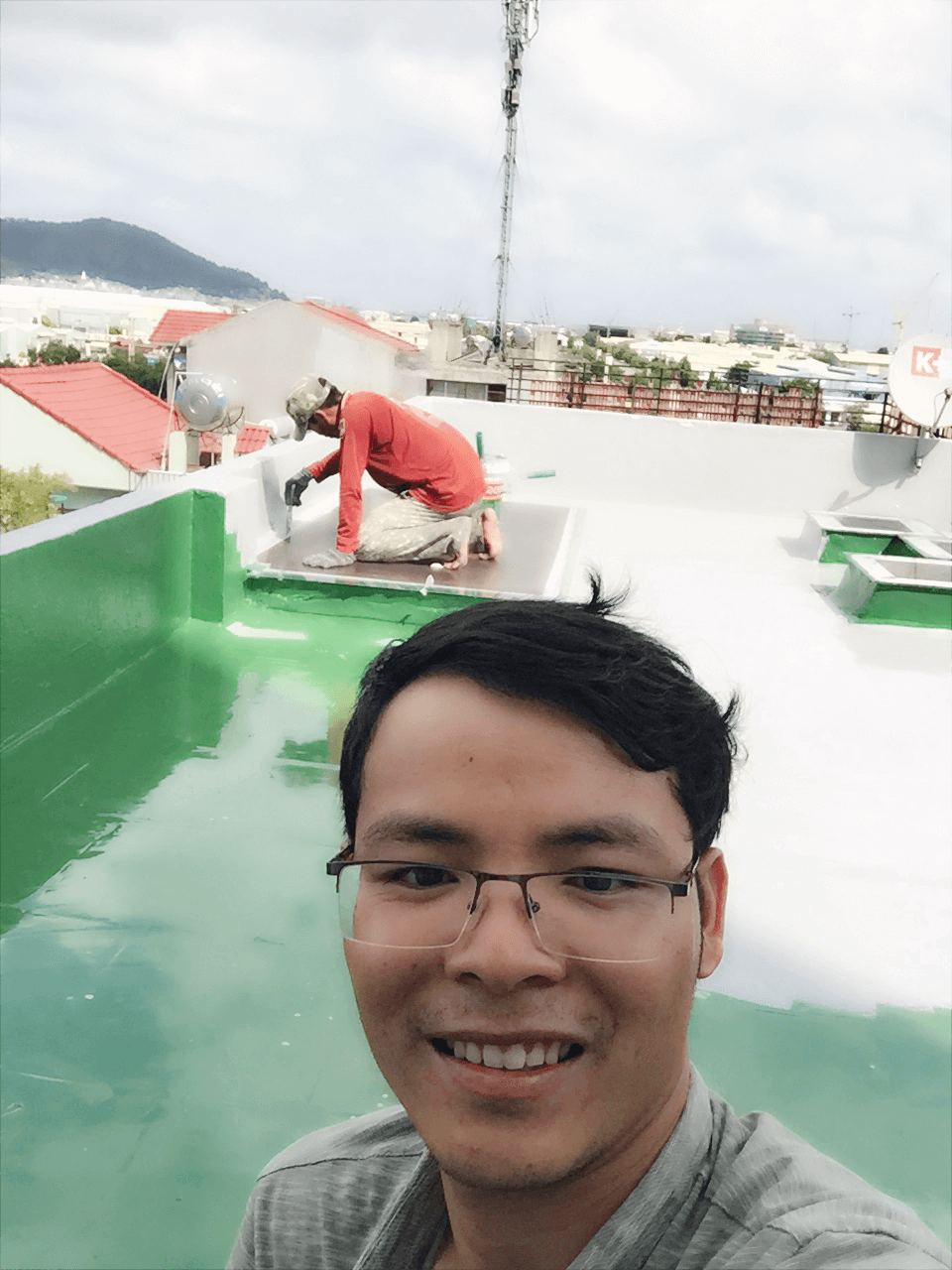 Thi công chống thấm sân thượng tại Đại An, Tp. Vũng Tàu Thi công chống thấm sân thượng tại Đại An, Tp. Vũng Tàu