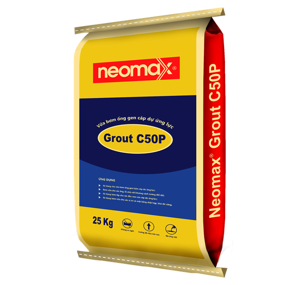 Neomax Grout C50P – Vữa bơm không co ngót cường độ cao